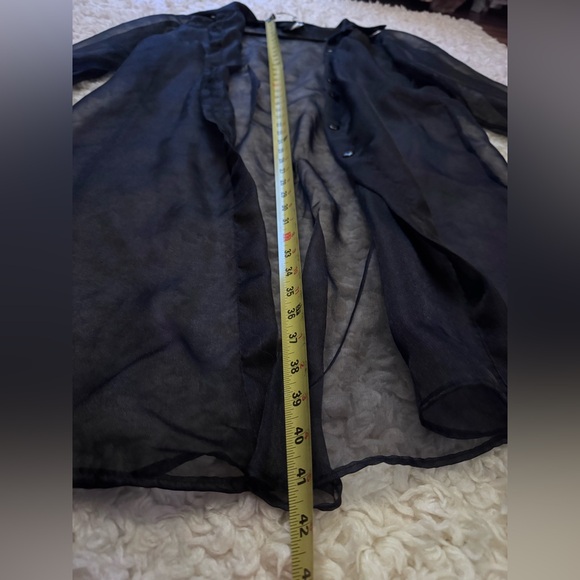 Vintage Long sheet cover up  Navy Midi Dress - Picture 14 of 14